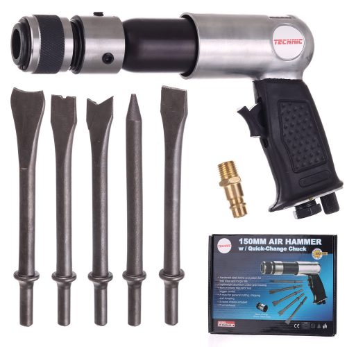 Ciocan rotopercutor pneumatic cu 5 dălți de 175 mm Technic AT-2060L