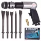 Ciocan rotopercutor pneumatic cu 5 dălți de 175 mm Technic AT-2060L