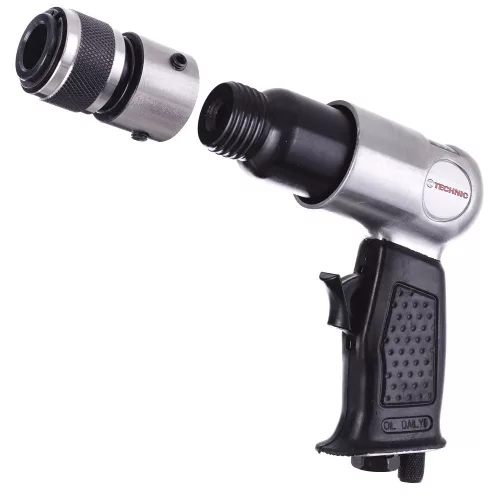 Ciocan Pneumatic Technic AT-2050LSG cu 4 Dălți, Compatibil pentru Atelier Auto, Presiune de Operare 6,2 Bar, Consum de Aer 140 L/Min, Frecvență Lovituri 4500/Min, Conector de Aer 1/4"