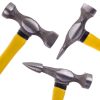 Set Ciocane cu Nicovală în Valiză de Plastic Technic LT-A1226 (3 Ciocane, 4 Nicovale)