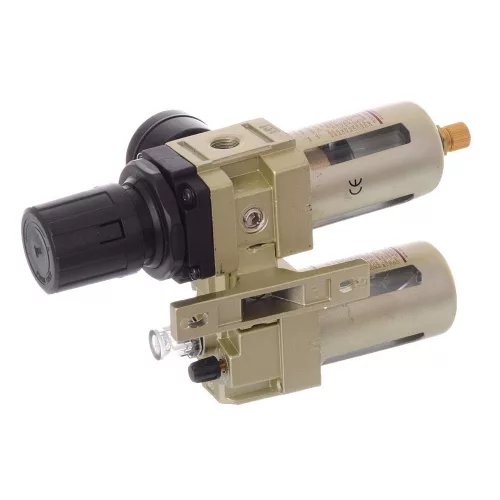 Unitate de Pregătire a Aerului - Filtru, Uscător, Lubrificator Pneumatic 1/4" Technic AC3010-02