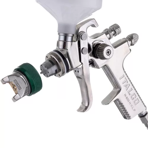 Pistol de Vopsit Profesional ITALCO H-600 Volum Mare, Presiune Mică cu Duza de 1,3 mm