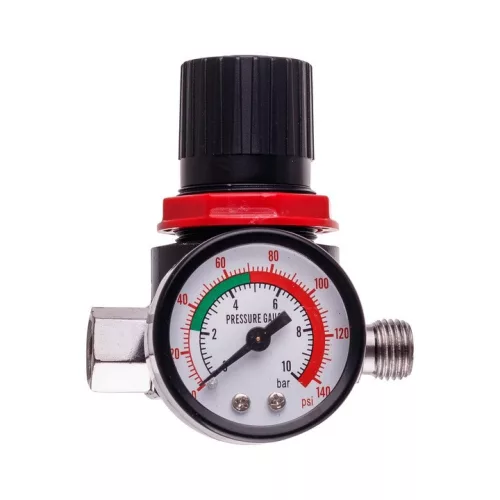 Regulator de Presiune Pneumatic cu Manometru pentru Pistol de Vopsit 1/4" Sicopro MF05