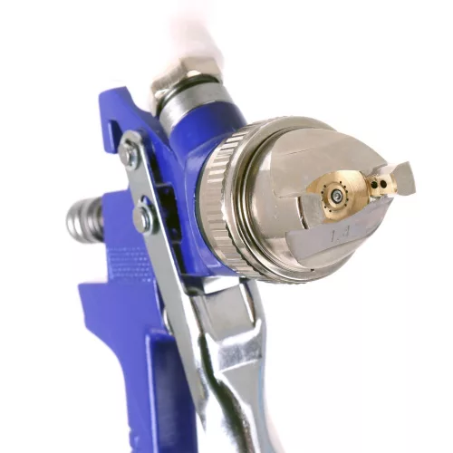Profesionist HVLP Pistol de Vopsit cu Duze de 1,4mm și 1,7mm și Regulator de Presiune - Sicopro H-827P
