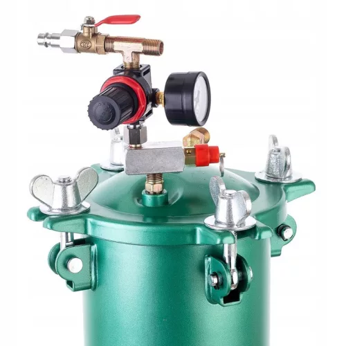 Unitate Profesională de Vopsire cu Rezervor de 4L, Acoperire cu Teflon, pentru Pistol de Vopsit TC Technic PT45-Z