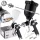 Set Profesional Pistol de Pulverizare cu 3 Duze 0,8mm 1,4mm 1,7mm HVLP TC TECHNIC