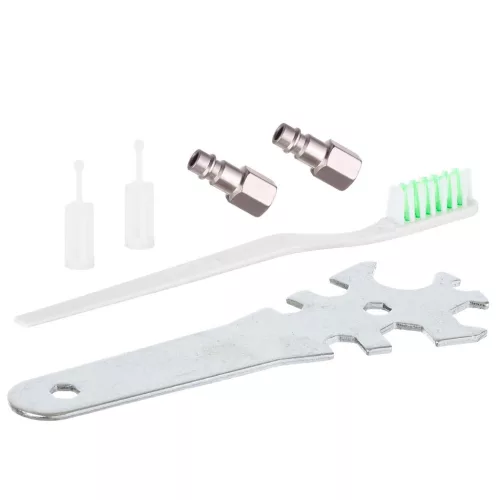 Set Profesional Pistol de Pulverizare cu 3 Duze 0,8mm 1,4mm 1,7mm HVLP TC TECHNIC