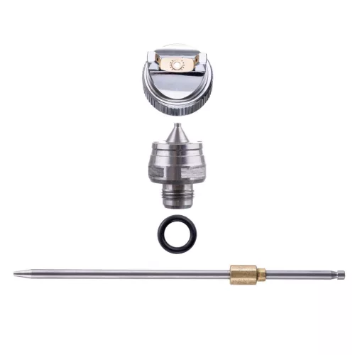 Set Profesional Pistol de Pulverizare cu 3 Duze 0,8mm 1,4mm 1,7mm HVLP TC TECHNIC