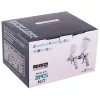 Set Profesional de Pulverizare HVLP cu 3 Duze (0,8mm, 1,4mm, 1,7mm), Două Pistoale, Rezervoare 600ml și 125ml TC Technic SET601