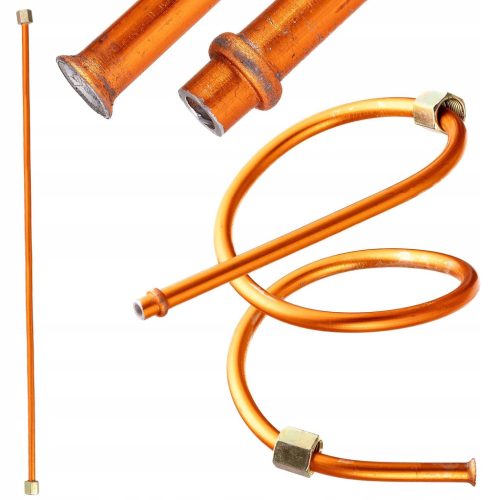 Furtun Conector Flexibil pentru Compresor, 60 cm, cu Supapă de Reținere și Presostat, DN6 M10x1,0
