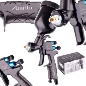  Mini Pistol de Vopsit cu Volum Mare și Presiune Joasă pentru Compresoare Mici cu Duza de 1,0 mm Auarita Lion B Light (250 ml)