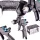 Mini Pistol de Vopsit cu Volum Mare și Presiune Joasă pentru Compresoare Mici cu Duza de 1,0 mm Auarita Lion B Light (250 ml)