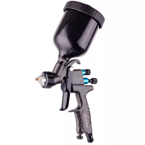 Mini Pistol de Vopsit cu Volum Mare și Presiune Joasă pentru Compresoare Mici cu Duza de 1,0 mm Auarita Lion B Light (250 ml)