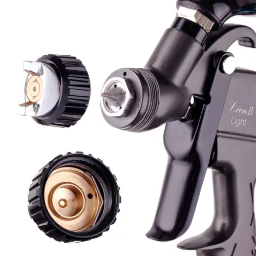 Mini Pistol de Vopsit cu Volum Mare și Presiune Joasă pentru Compresoare Mici cu Duza de 1,0 mm Auarita Lion B Light (250 ml)