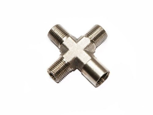 Distribuitor Pneumatic X Canal de Aer 4x1/8 HSV2 pentru Conectare Compresoare