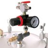 Unitate de Vopsire Rezistentă la Solvenți de 10 Litri cu Pistol de Vopsit de 1,8 mm și Regulator de Presiune PT-8H-2U(SR)