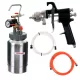 Unitate de Vopsire cu Pistol Pulverizator, Duza 1,8 mm, Regulator de Presiune, Capacitate 2 Litri - Model PT-2H-2U