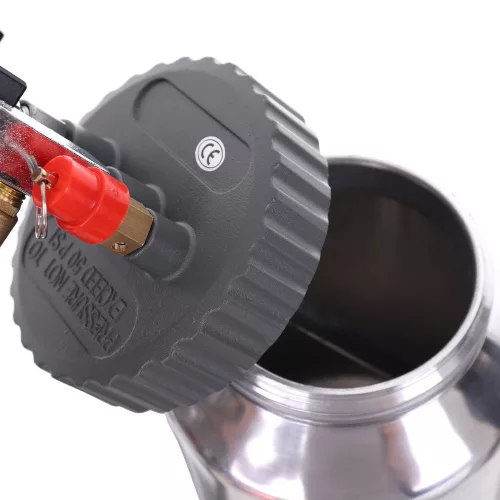 Unitate de Vopsire cu Pistol Pulverizator, Duza 1,8 mm, Regulator de Presiune, Capacitate 2 Litri - Model PT-2H-2U