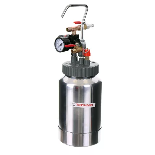 Unitate de Vopsire cu Pistol Pulverizator, Duza 1,8 mm, Regulator de Presiune, Capacitate 2 Litri - Model PT-2H-2U