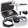 Set Aerograf Profesional pentru Modelare și Pictură, cu Compresor Eficient și Valiză Elegantă, Model HS08-3AC-SKA