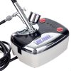 Set Aerograf Profesional pentru Modelare și Pictură, cu Compresor Eficient și Valiză Elegantă, Model HS08-3AC-SKA