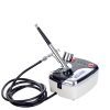 Set Aerograf Profesional pentru Modelare și Pictură, cu Compresor Eficient și Valiză Elegantă, Model HS08-3AC-SKA