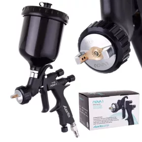   Pistol de Vopsit Profesional Auarita Nova 1 Volum Mare Presiune Mică cu Duza de 1,3 mm (600 ml)