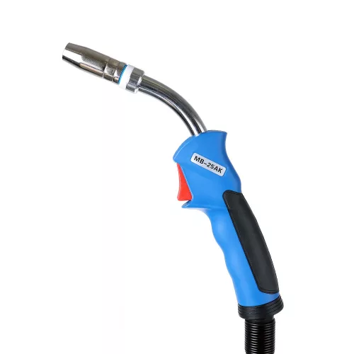Pistol de Sudură MIG/MAG MB25 cu Lungime de 4 Metri, Compatibil cu Euro-Conector și Cablu Întărit