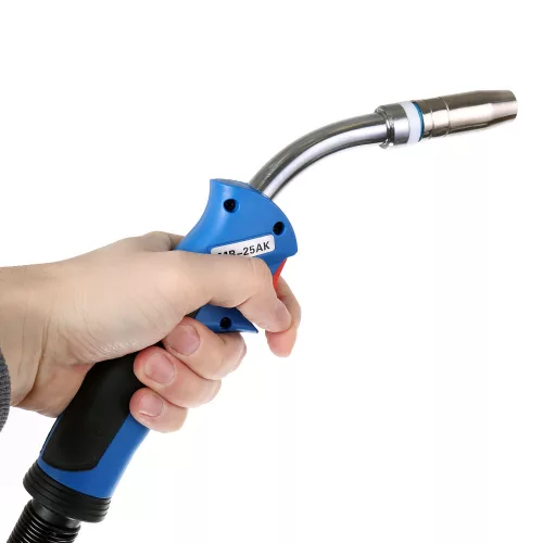 Pistol de Sudură MIG/MAG MB25 cu Lungime de 4 Metri, Compatibil cu Euro-Conector și Cablu Întărit