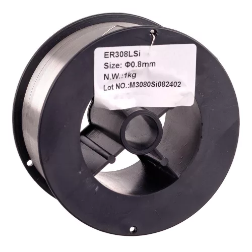 Fir de Sudură Inoxidabil INOX MIG MAG 308LSi, 0,8mm, 1kg, D100 mm