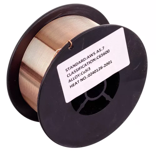 Sârmă de sudură CuSi3 pentru brazare dură, 1,0 mm, 1 kg, D100 mm