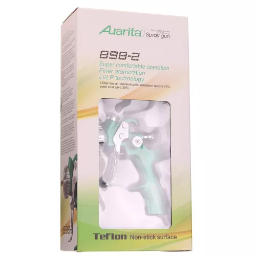 Pistol de Pulverizare cu Teflon și Mâner Auarita L-898-2 LVLP 1,8 mm