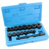 Set de Centrare pentru Discuri de Ambreiaj cu 17 Piese în Valiză de Plastic Technic DN-A1112