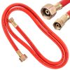 Furtun de Conectare Propan-Butan 1,5 Metri pentru Butelii de 11 kg cu Filet 21,8x1/4 x 3/8