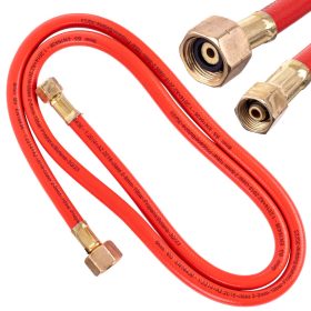   Furtun de Conectare Propan-Butan 1,5 Metri pentru Butelii de 11 kg cu Filet 21,8x1/4 x 3/8