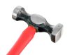 Set Ciocane pentru Prelucrarea Tablei în Geantă de Plastic, 4 Nicovale și 3 Ciocane LT-A1226-2, 26 cm, Mânere din Fibră de Carbon
