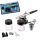 Airbrush Profesional Fengda BD-128 cu Duza de 0,35 mm și Rezervoare Inferioare