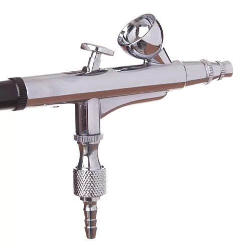 Airbrush Profesional Fengda BD-205 cu Duza de 0.3 mm și Sistem de Control Dublă Acțiune