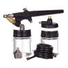 Set Premium Aerograf pentru Modelare cu Pistol, Furtun, Rezervoare, Suport și Compresor