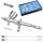 Set Aerograf Profesional Technic HS-80KT cu 3 Duze și Conector Rapid 0,2, 0,3, 0,5 mm