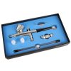 Set Aerograf Profesional Modelare cu 3 Duze și Conector Rapid 0.2, 0.3, 0.5 mm Technic HS-30KT