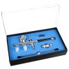 Set Aerograf Profesional Modelare cu 3 Duze și Conector Rapid 0.2, 0.3, 0.5 mm Technic HS-30KT