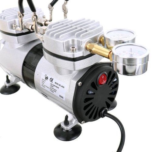 Compresor cu Dublu Piston pentru Aerograf și Pompa de Vid TC Technic AS30W