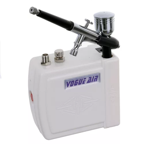 Set Mini Aerograf cu Compresor TC Technic HS08AC-SKF, Furtun și Filtru