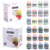 Set Vopsea Acrilică Aerograf 24 Bucăți 30 ml Flacon Fengda Timbertech Mix-I + Mix-II