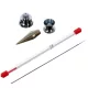 Set Duze Airbrush cu Ac de 0,5 mm Compatibil cu Fengda BD-182 pentru Pictură de Precizie
