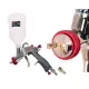 Pistol de Pulverizare Profesional Aeropro R500 cu Duza de 1,7 mm pentru Compresoare de Dimensiuni Mici