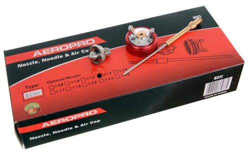 Set de Duze cu Ac 1,2 mm pentru Mini Pistoale de Vopsit Aeropro R100 LVLP