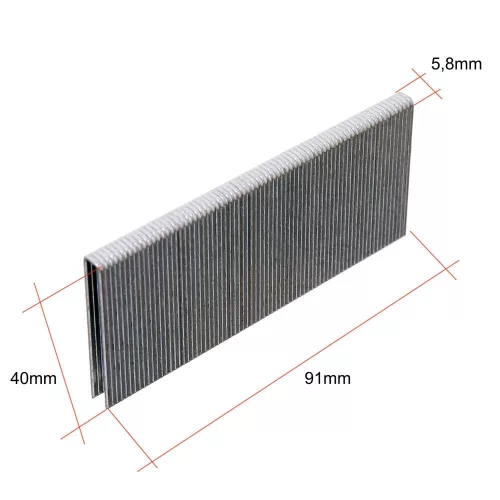 Capse Asztalos pentru Tăietor Pneumatic Tip 90 Ga18, 40 mm, 2500 bucăți