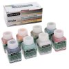 Set de Vopsele Metalice Acrilice pentru Aerograf, 8 Culori, 8x30ml, Fengda Timbertech
